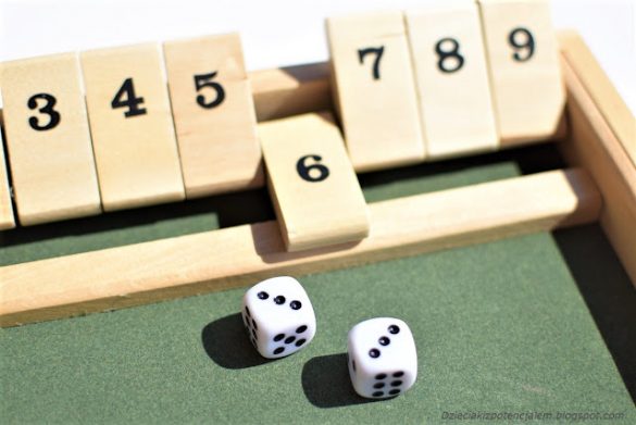 shut the box zasady gry