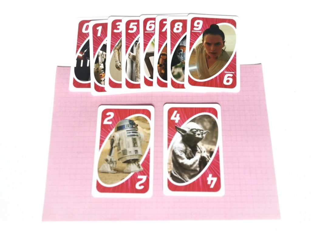 gra z kartami Uno