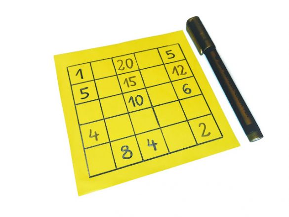 matematyczne zabawy dla dzieci
