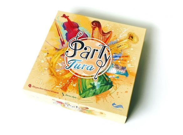 partytura gra imprezowa jak kalambury pudełko z nutami na okładce