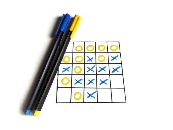 kółko i krzyżyk 5x5