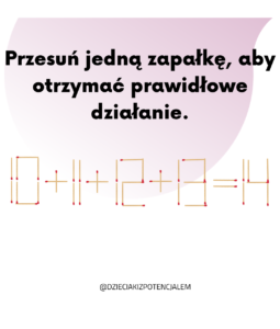 łamigłówki zapałczane