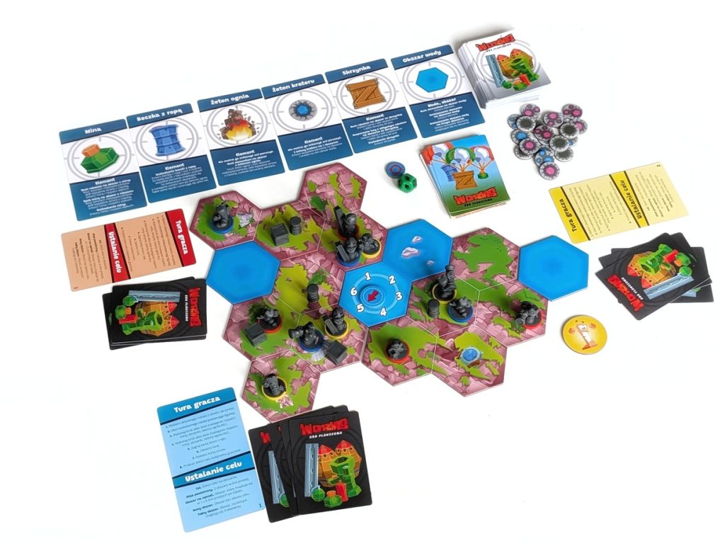 Worms gra planszowa recenzja