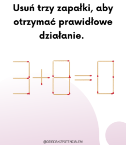 ciekawe zagadki z zapałkami